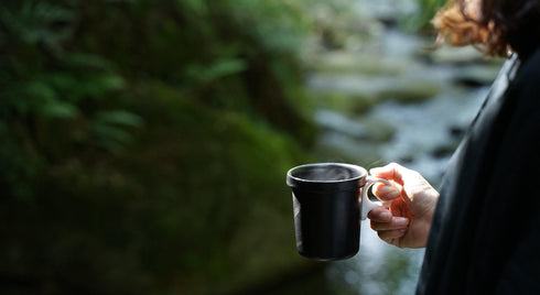 ovject 琺瑯杯 ENAMEL HOOK MUG with removal handle